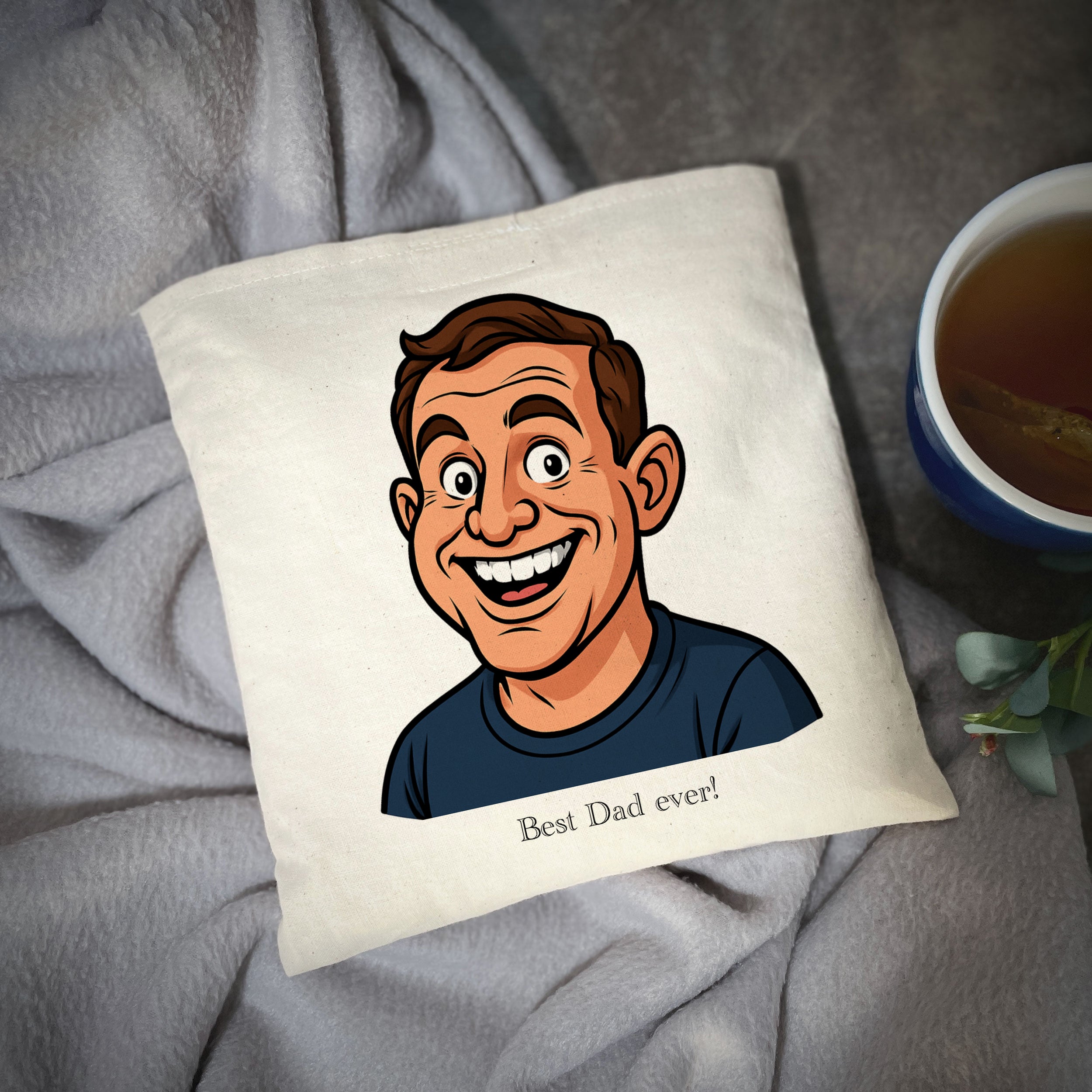 Kirschkernkissen mit Karikatur & Text - kinder-druckerei.de