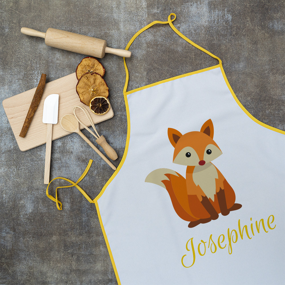 Kinderschürze mit individuellem Druck - kinder-druckerei.de