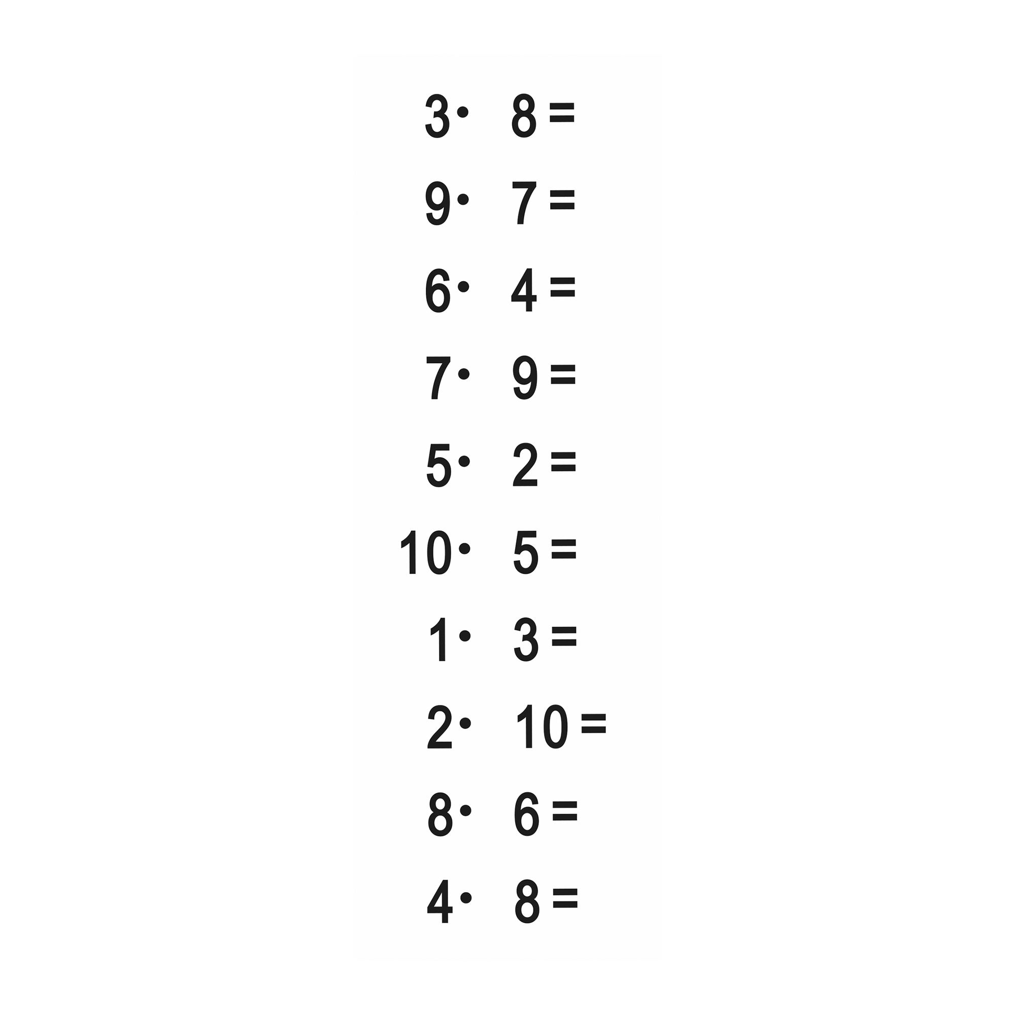 Trodat Mathe Roller – Spielerisch Malrechnen lernen und üben