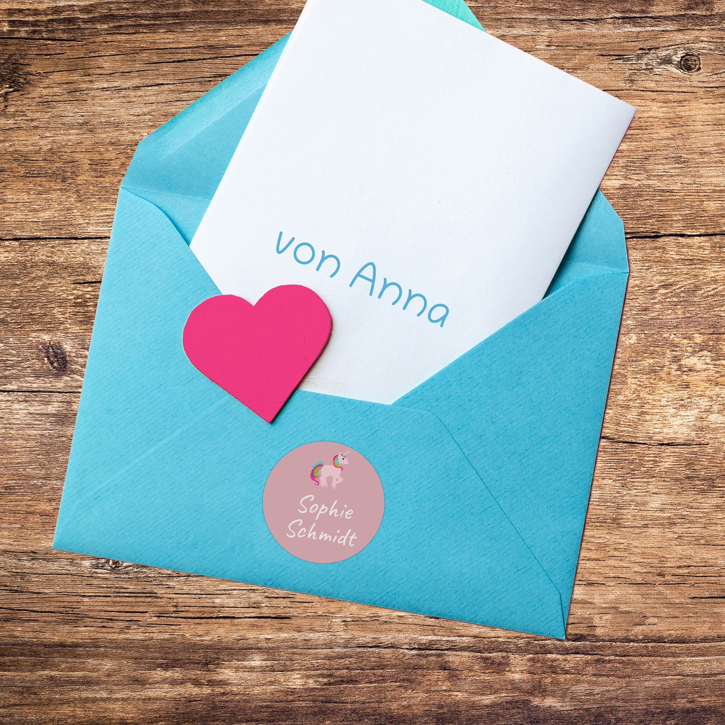 Runde Namensaufkleber versch. Größen 53 Stück - kinder-druckerei.de