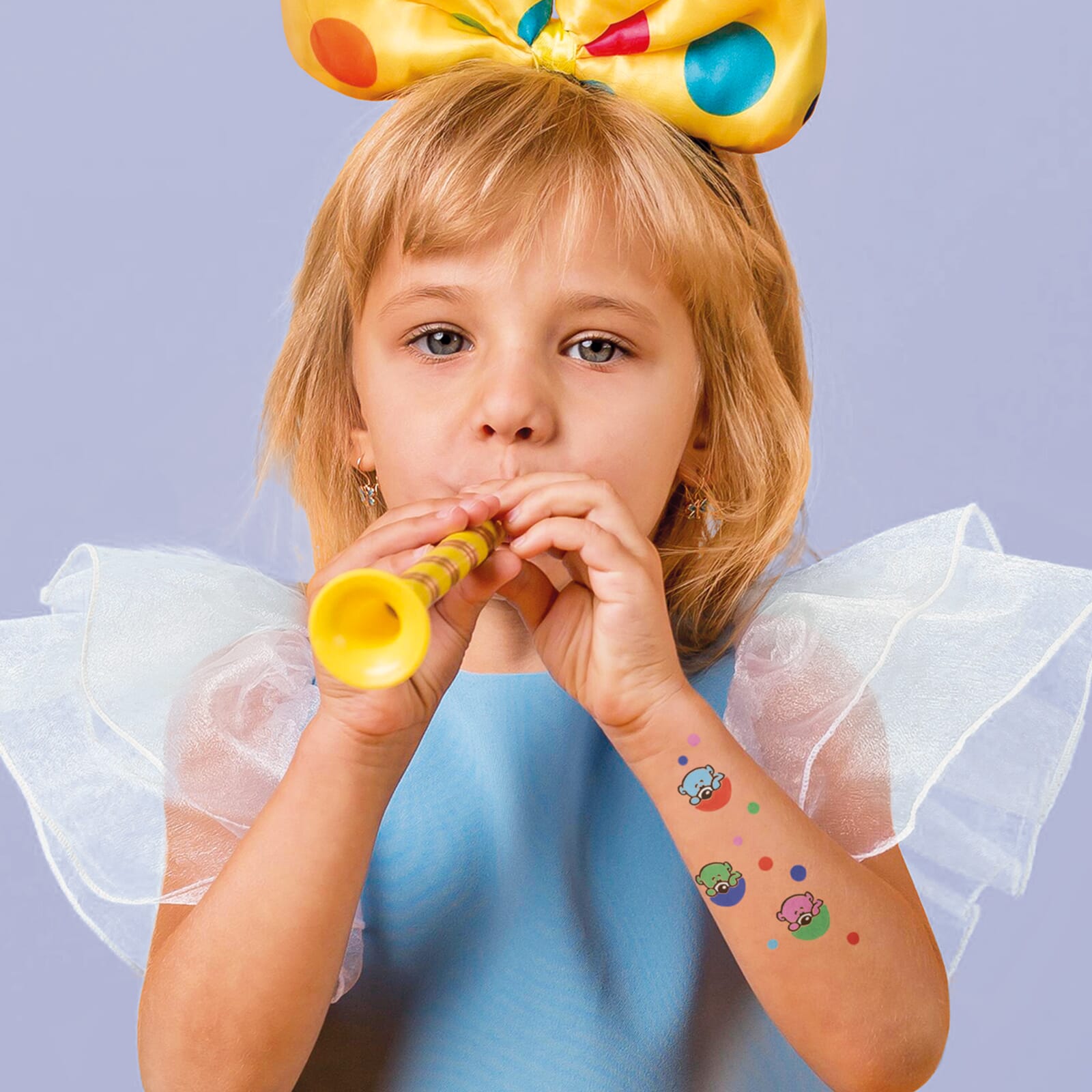 LaDot Stein - "Bär" (1,5 x 1,5 cm) - Temporärer Tattoo Stempel