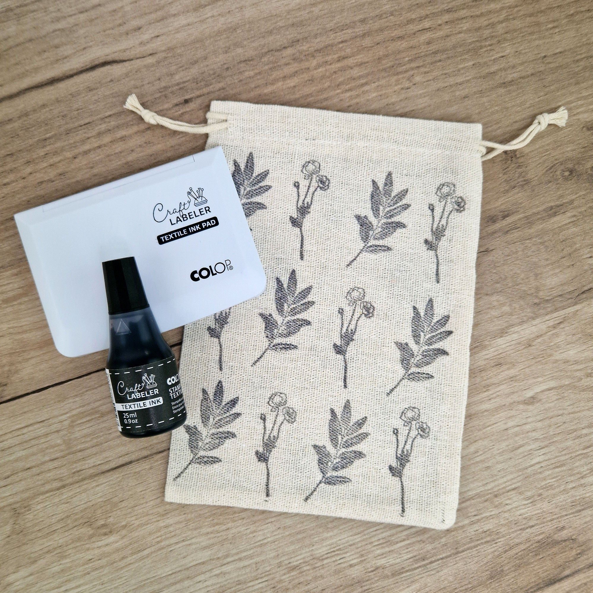 Colop Craft Labeler - Stamp Pad & Textile Ink