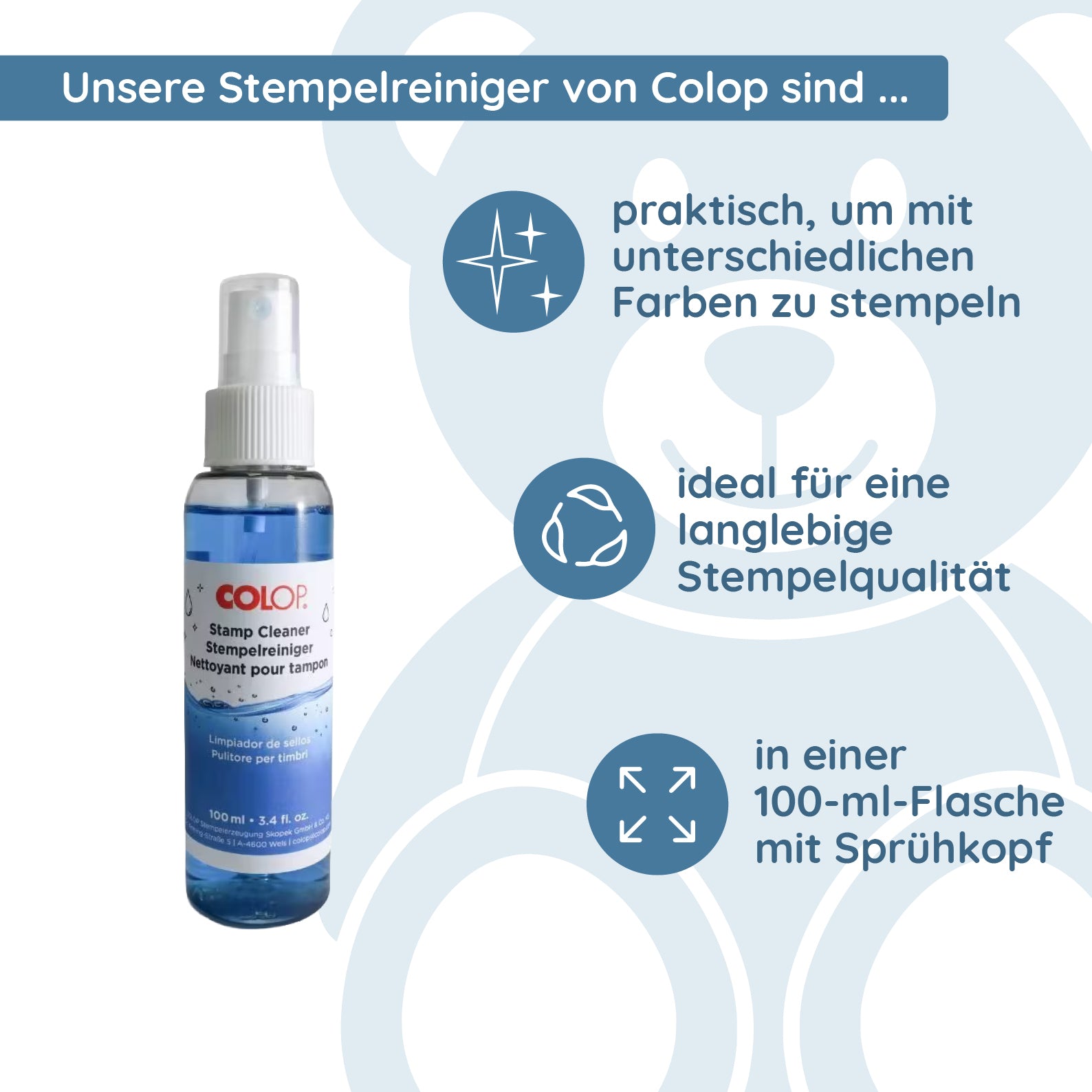 Colop Stempelreiniger (100 ml) - kinder-druckerei.de