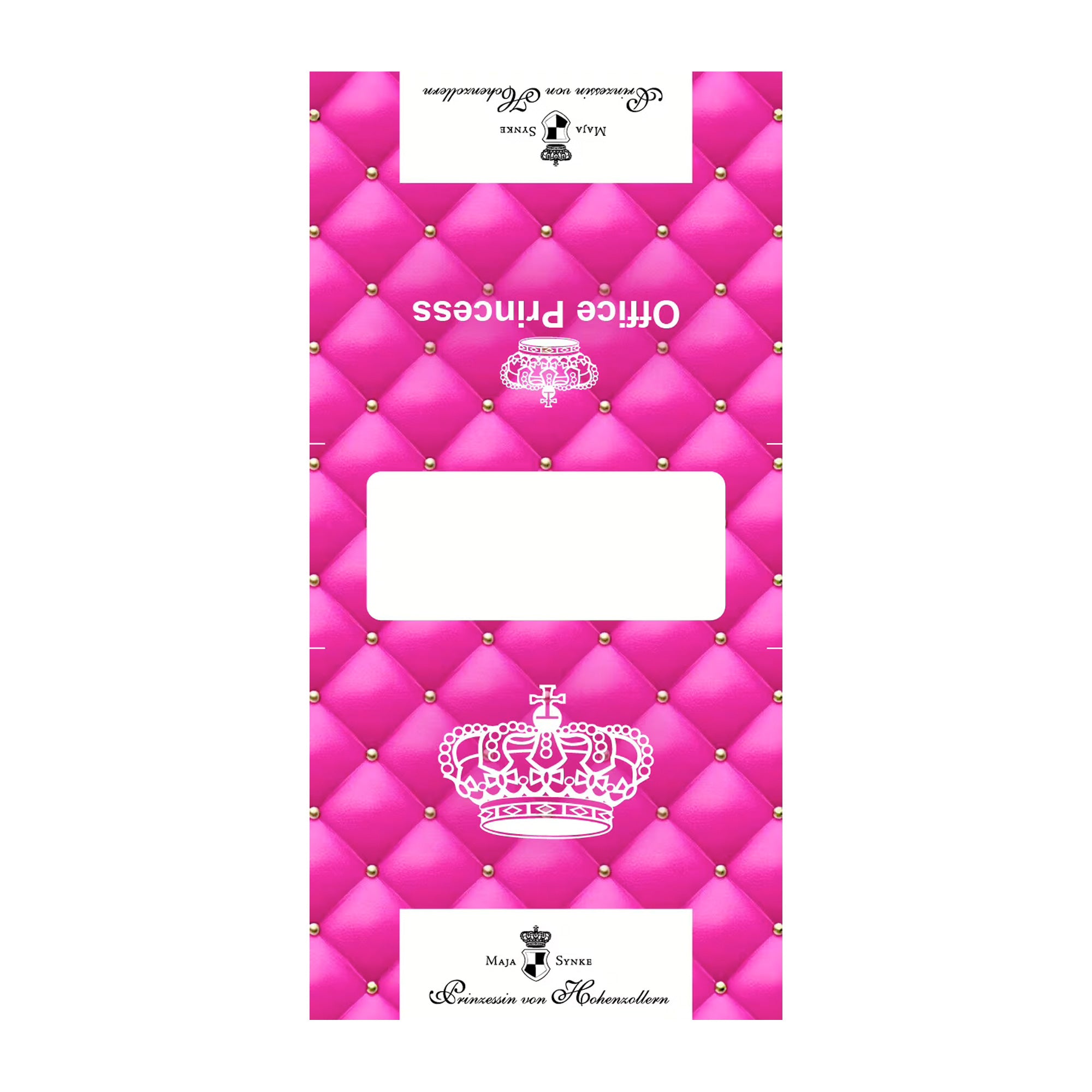 Colop Printer DIY Büro-Stempel Set Office Princess (47x18 mm - 4 Zeilen) - kinder-druckerei.de