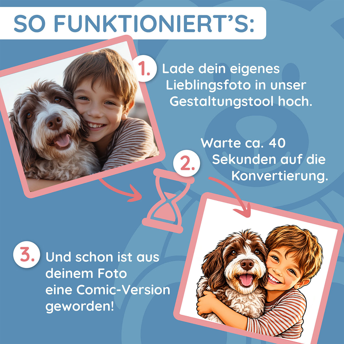 Keramiktasse mit Karikatur & Text - kinder-druckerei.de