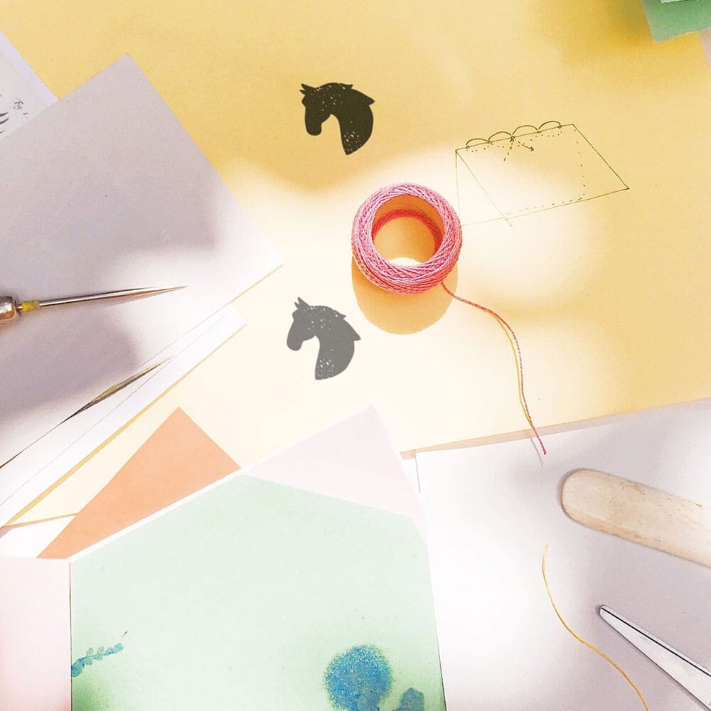 Little NIO Pferde Stempelset