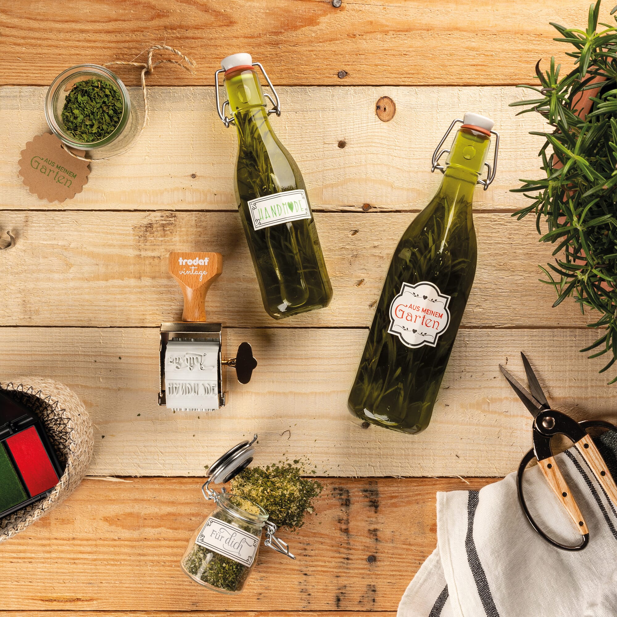 TRODAT Vintage Stempel "Selbstgemachtes"