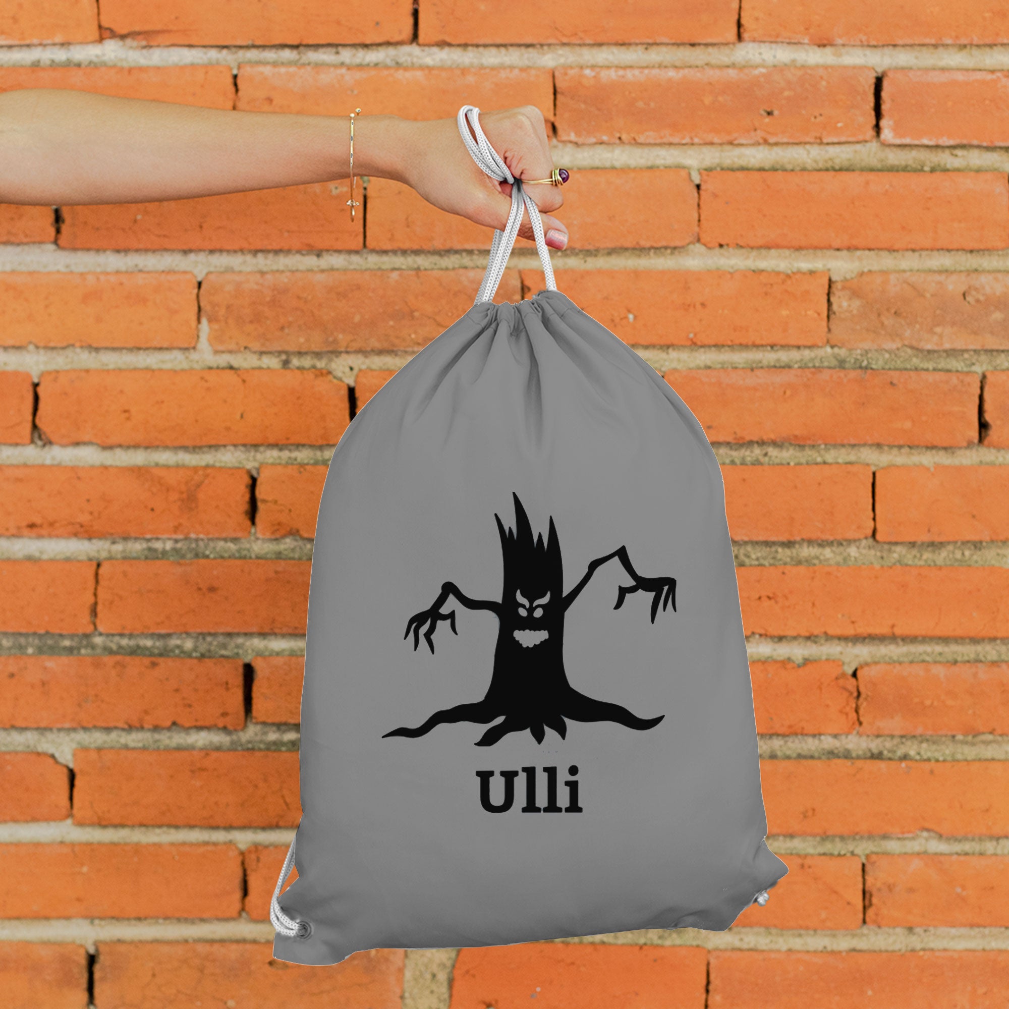 Turnbeutel-Rucksack bunt mit individuellem Druck (bunt) - kinder-druckerei.de