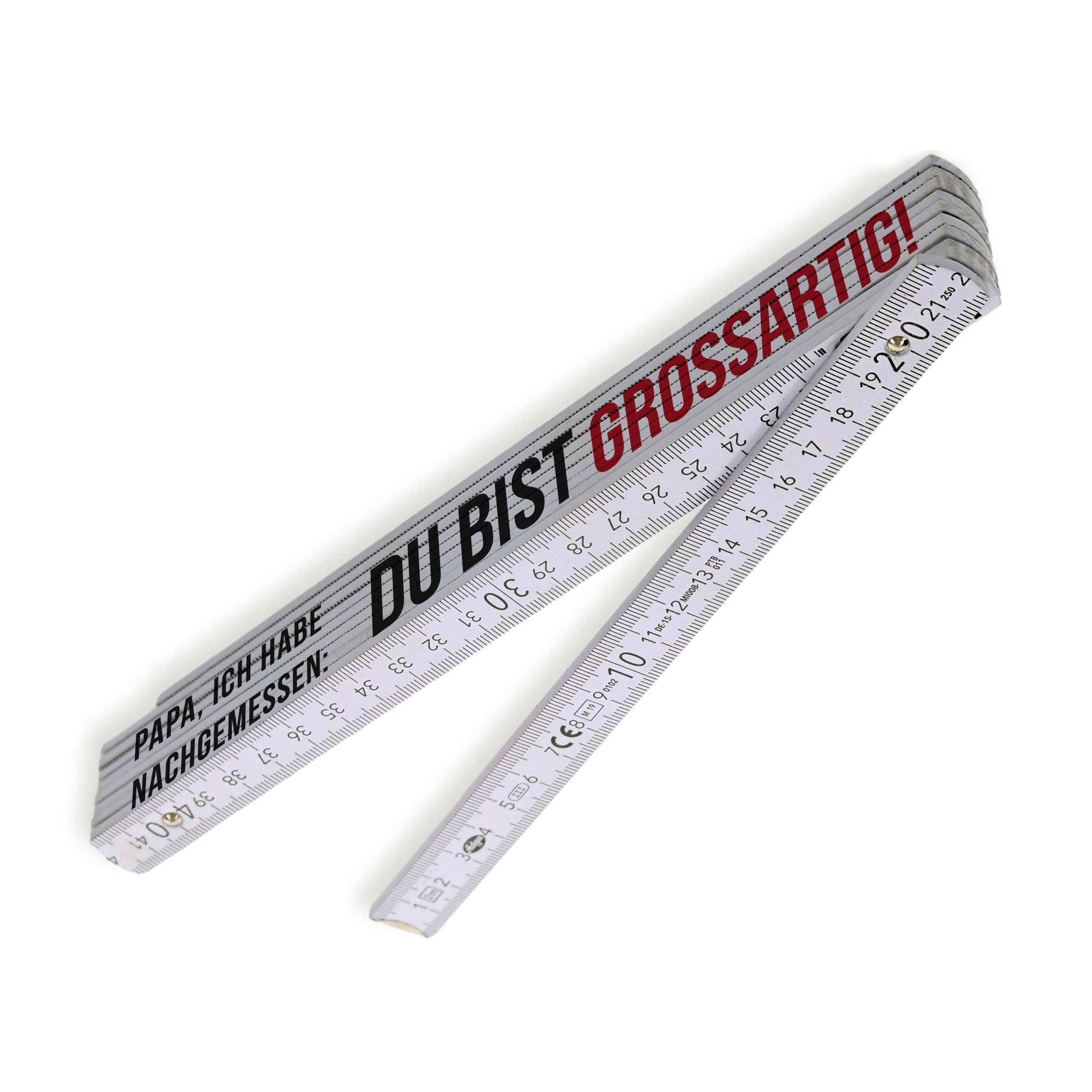 Zollstock / Meterstab für Heimwerker - kinder-druckerei.de