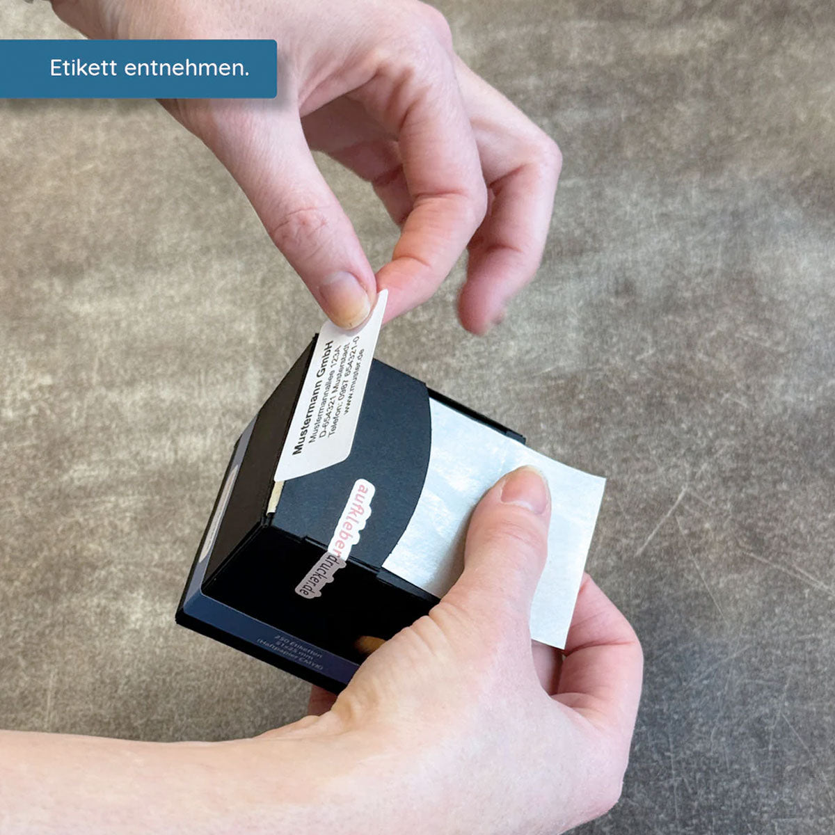 Adressaufkleber 51x25 mm – 250 Stück auf Rolle, selbstklebende Etiketten - kinder-druckerei.de