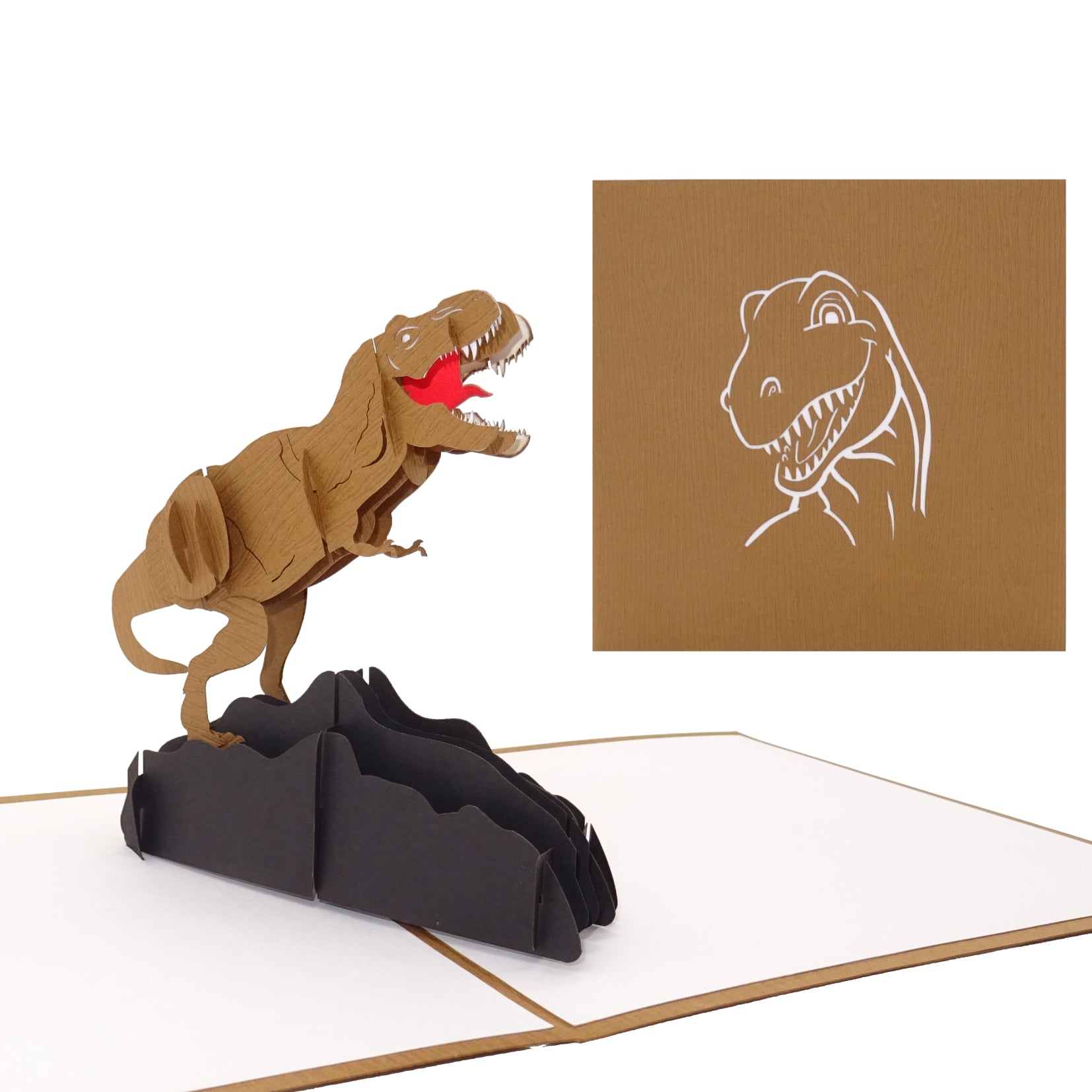 Colognecards Pop-Up Karte Dino