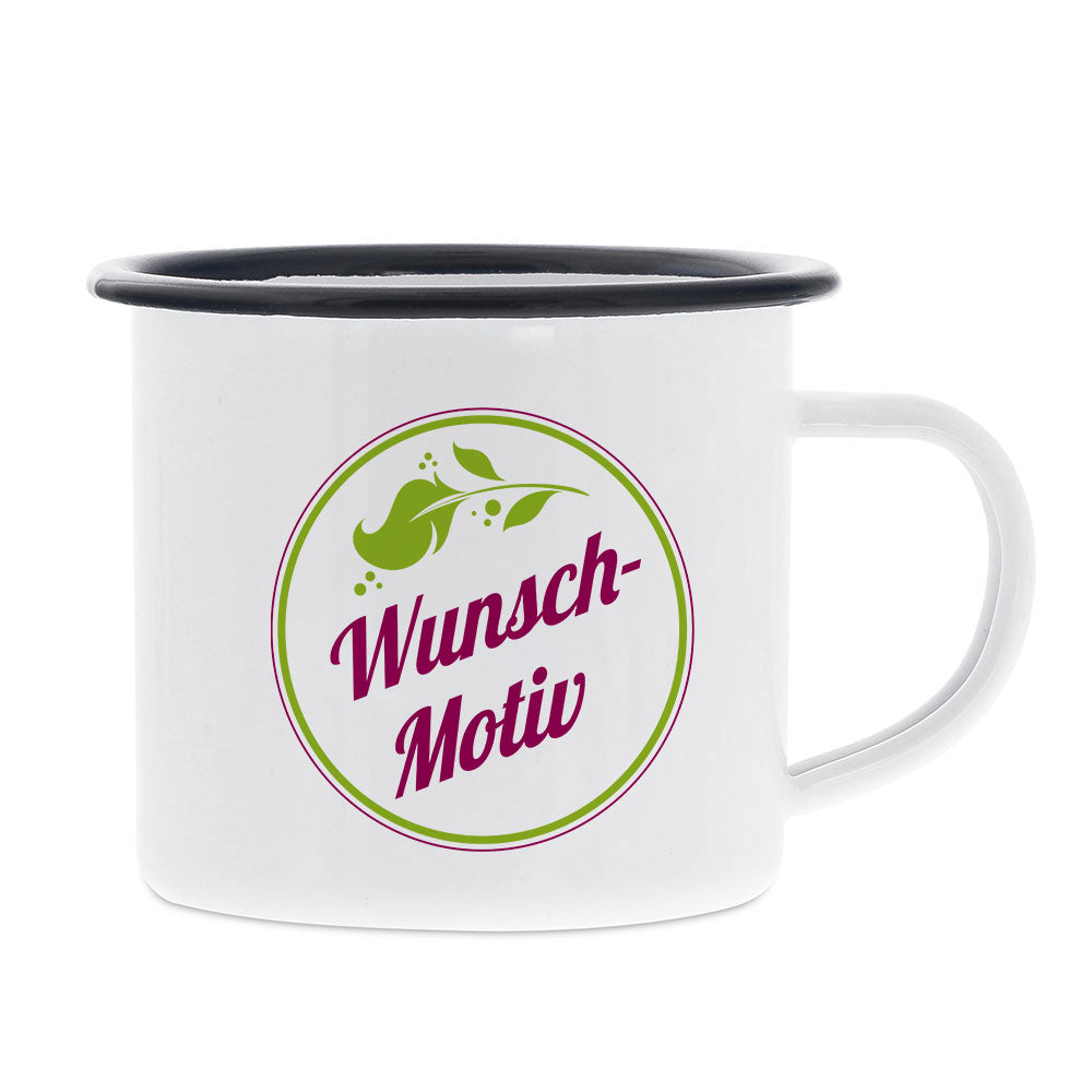 Personalized Enamel Mug