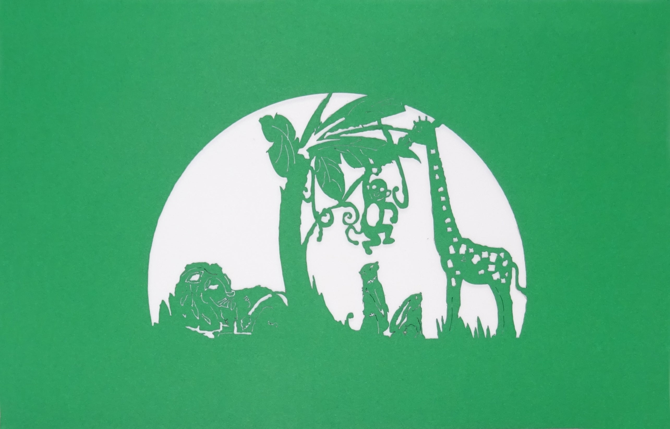 Colognecards Carte Pop-Up Jungle