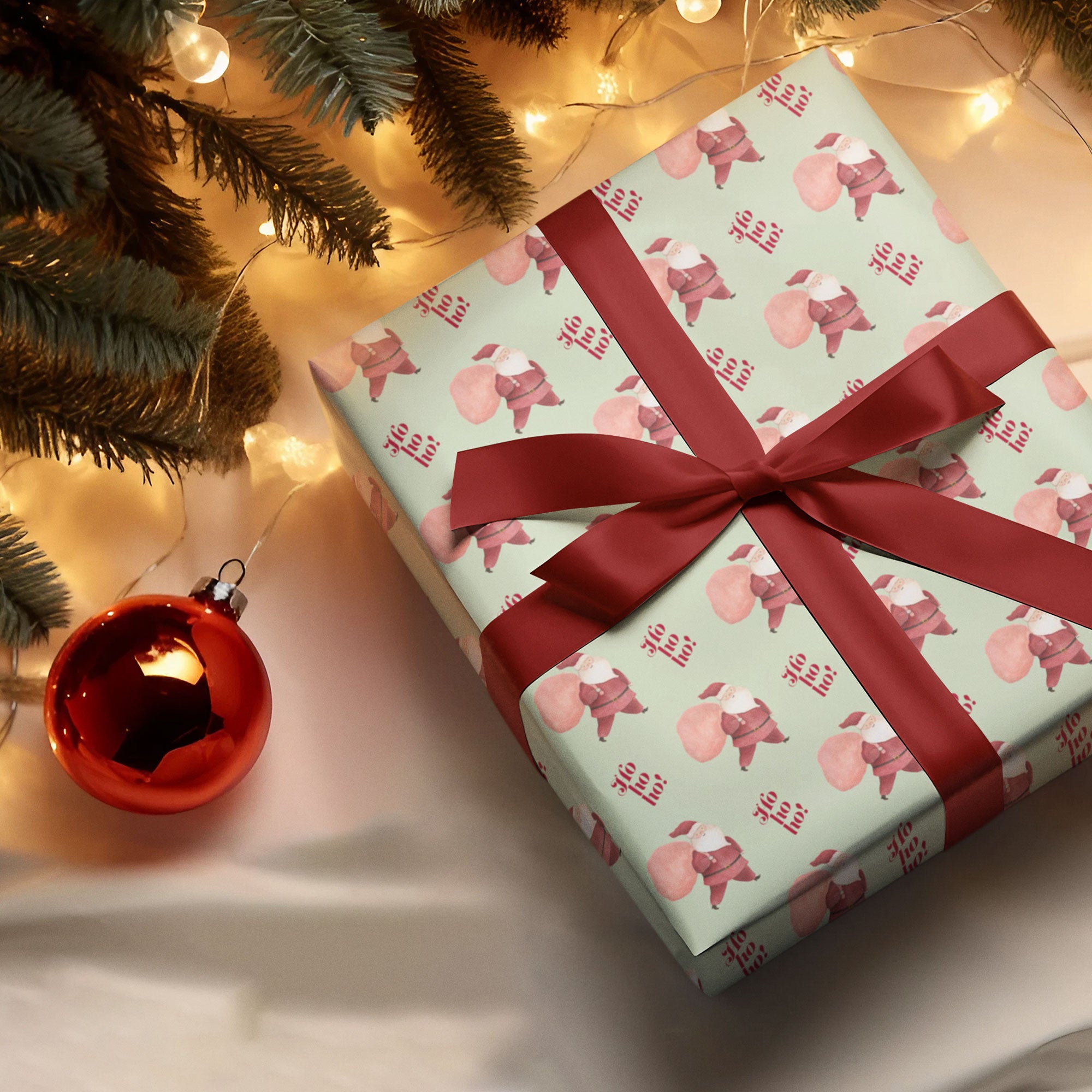 Gift wrap for children with custom printing