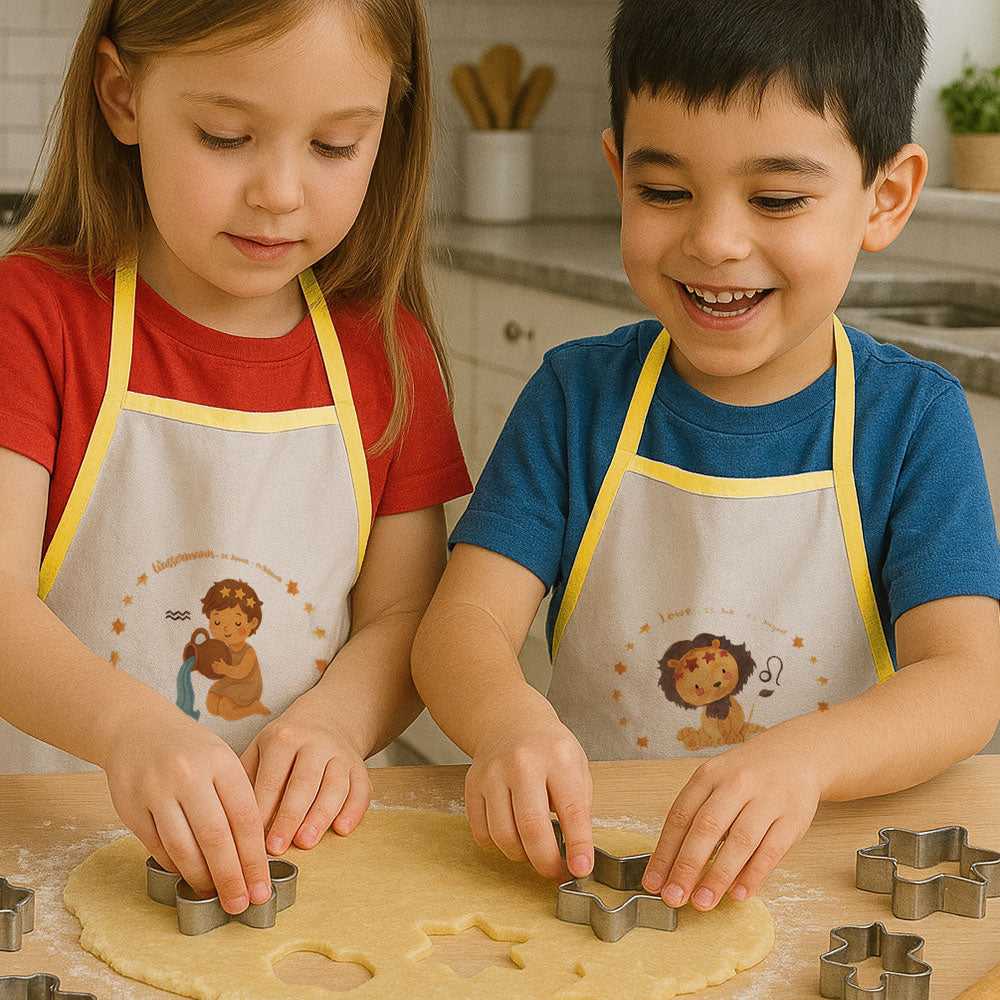 Kinderschürze mit individuellem Druck - kinder-druckerei.de