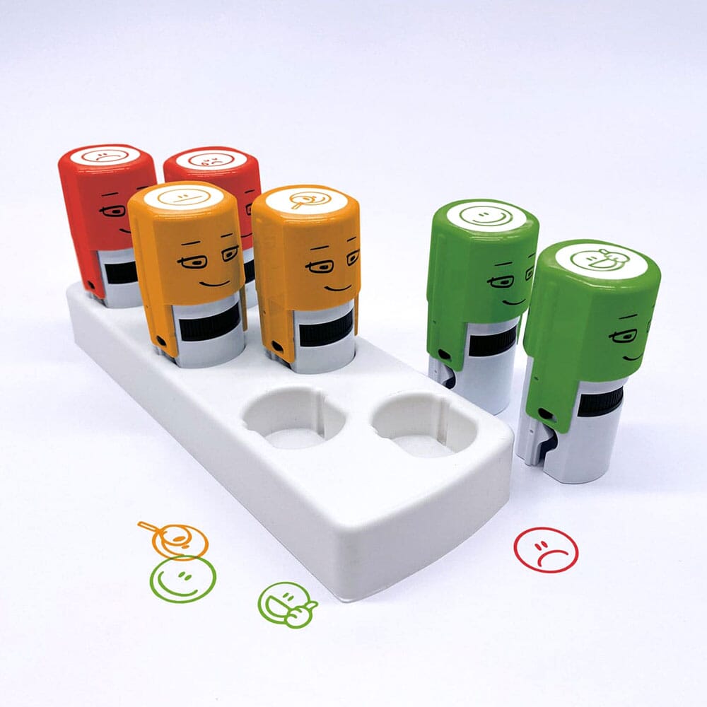 NIO School Lehrerstempel - Emoji SET (6 Stück)