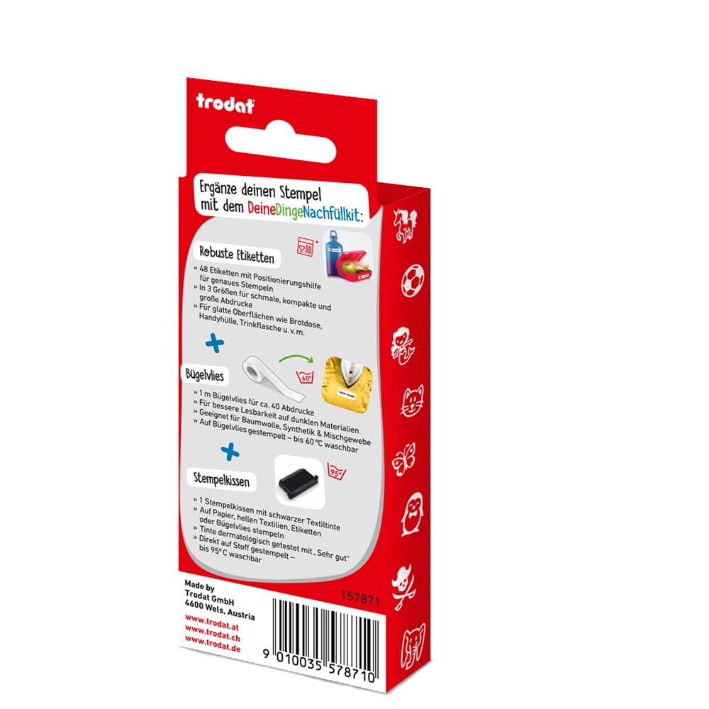 Trodat Deine Dinge Stempel Nachfüllkit - kinder-druckerei.de